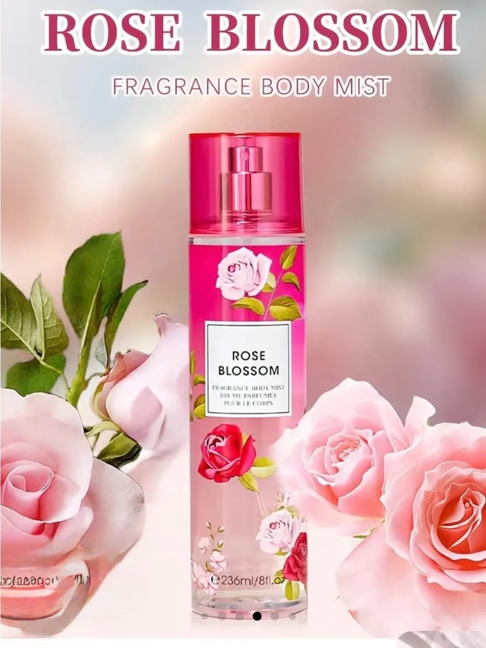 Fragrance Body Mist - Pink/Coral